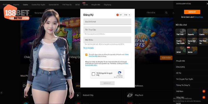 Đăng Ký 188Bet: Tạo Tài Khoản Chỉ Với 3 Bước Đơn Giản 3 Những điều cần lưu ý khi đăng ký 188Bet